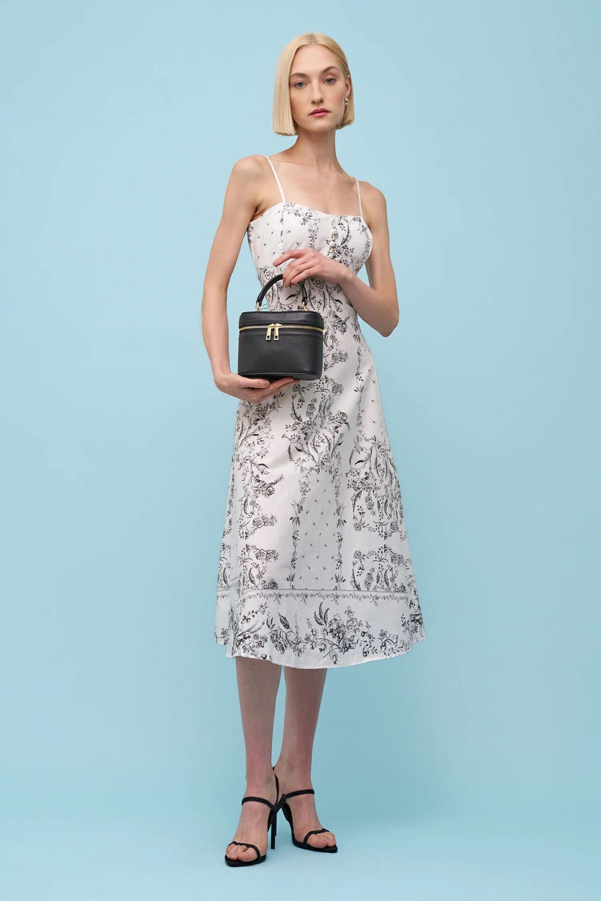 Astrid - Cream Genoa Dress