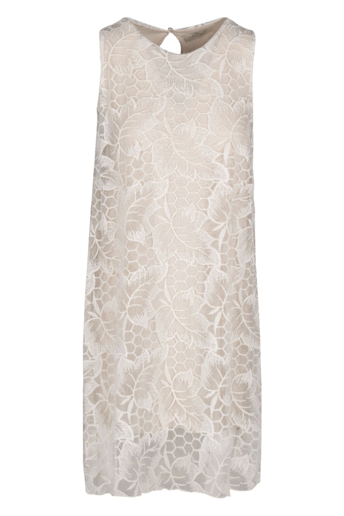Astrid Sand Lace Dress