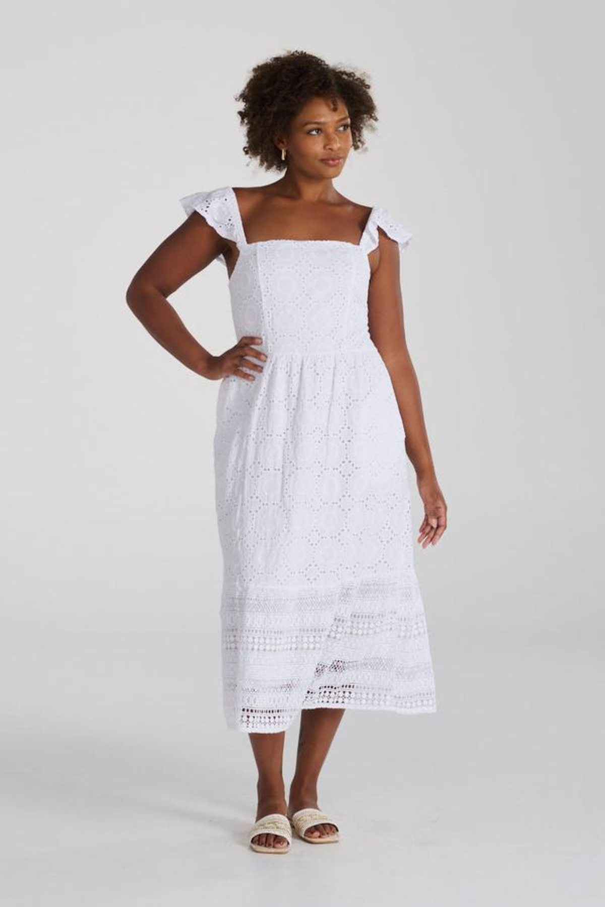 Eyelet Dress - Jessica Laura
