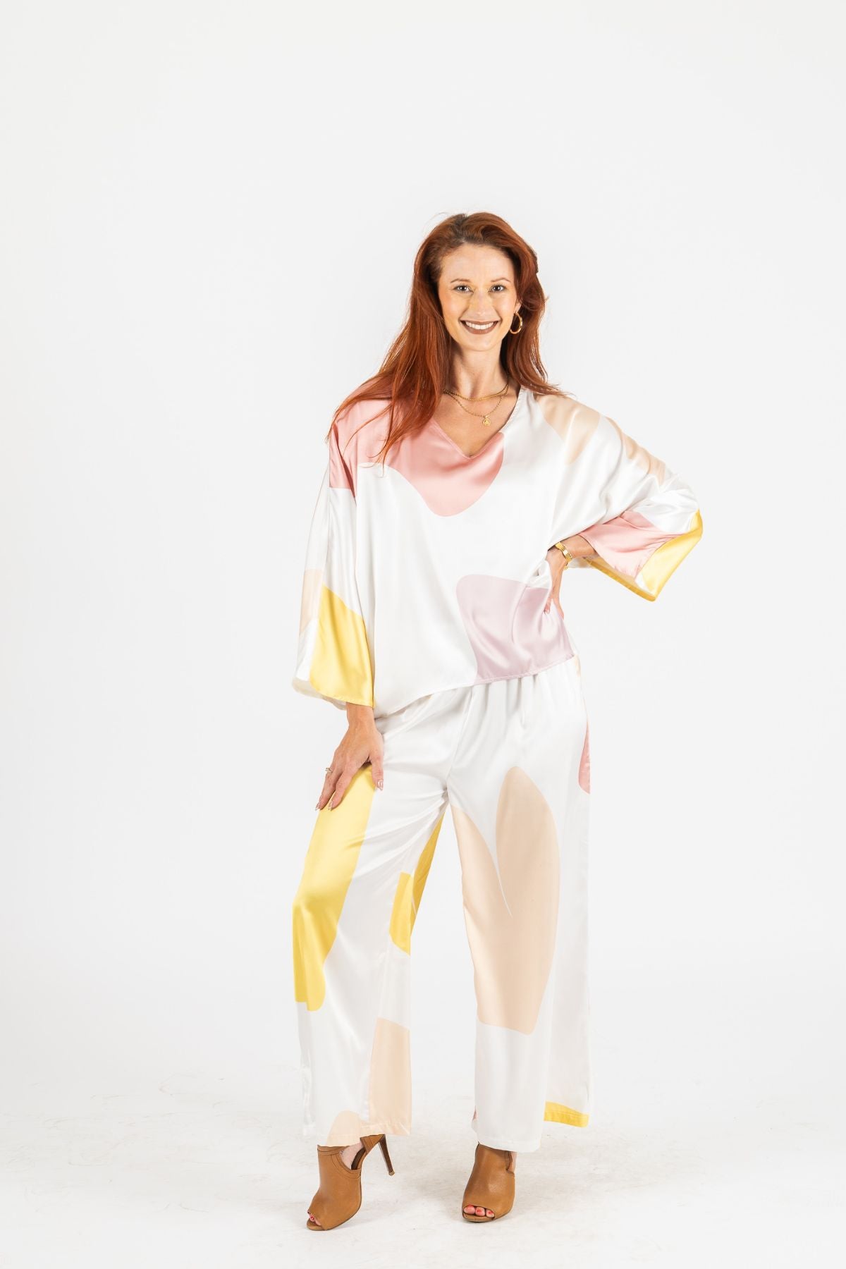 Fashion Concepts - Knit Set - Peach Dream