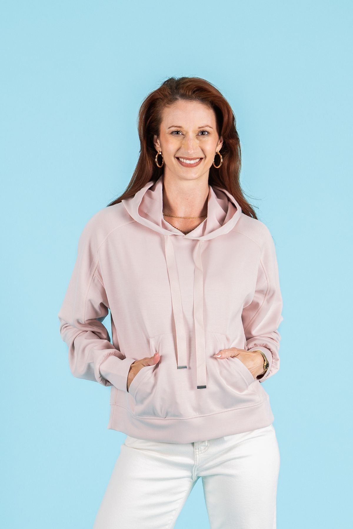 Funsport - Knit Hoodie - Light Rose
