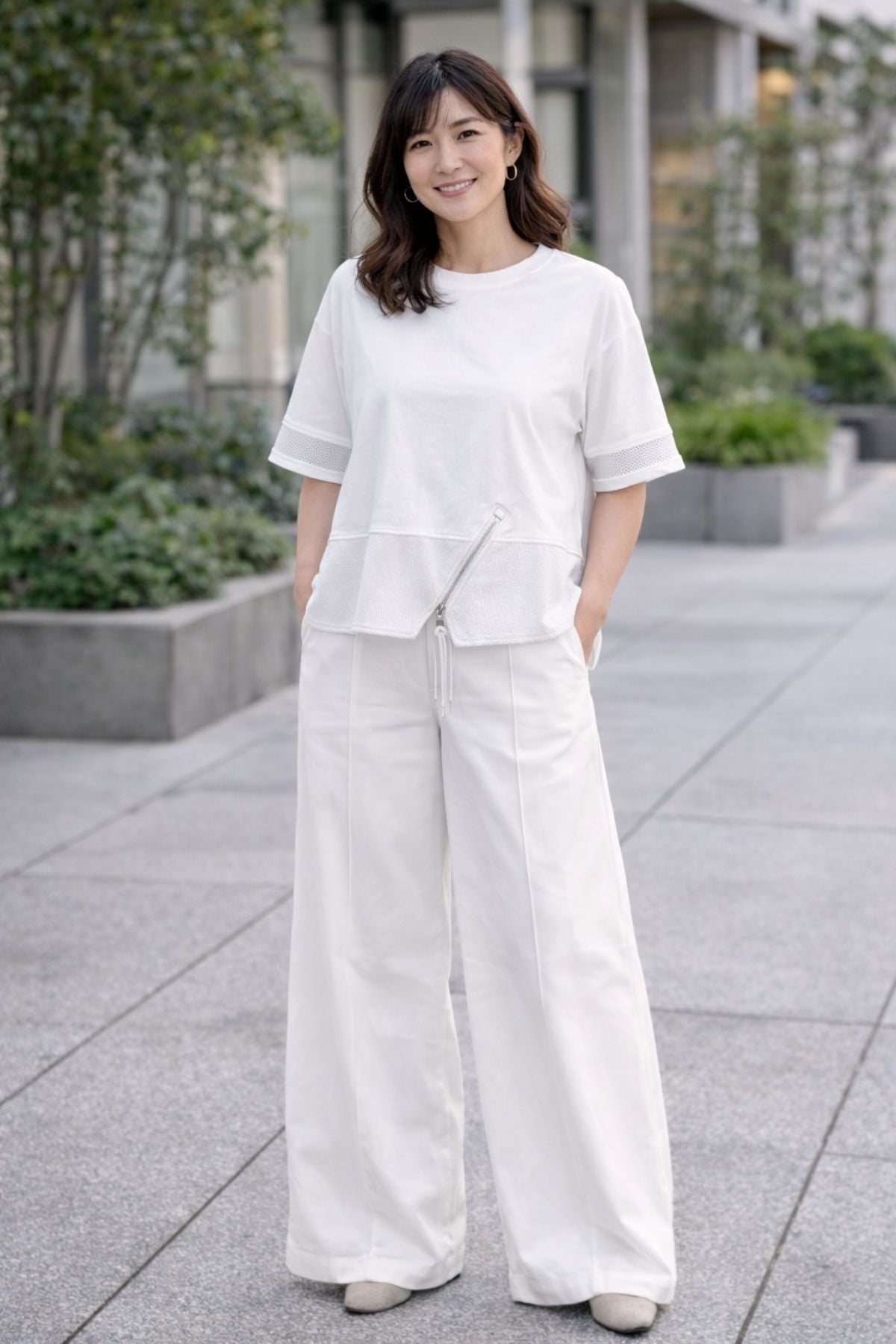 Haako - Knit Top - Zipper Detail