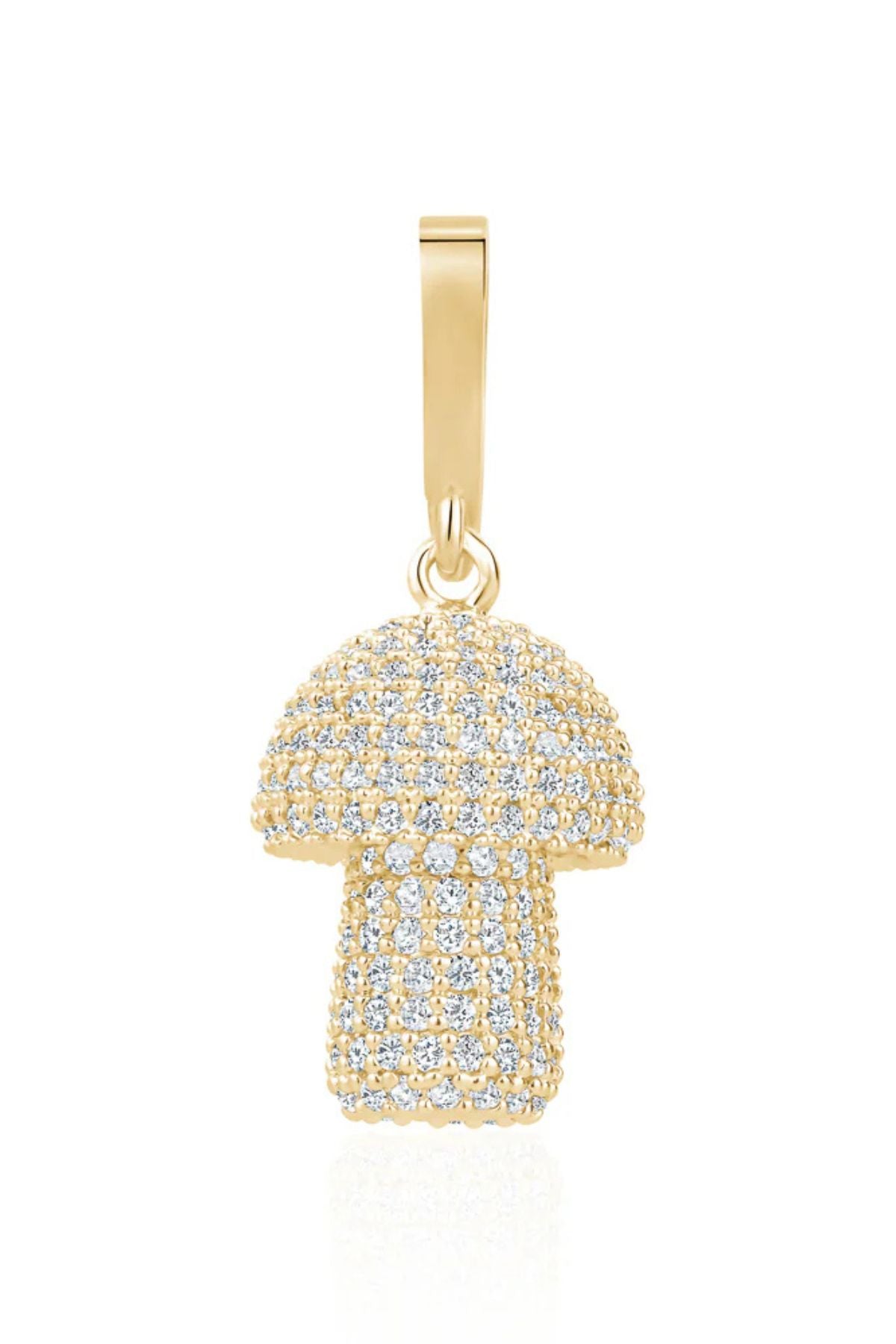 LimLim Accessories - Cubic Zirconium Mushroom