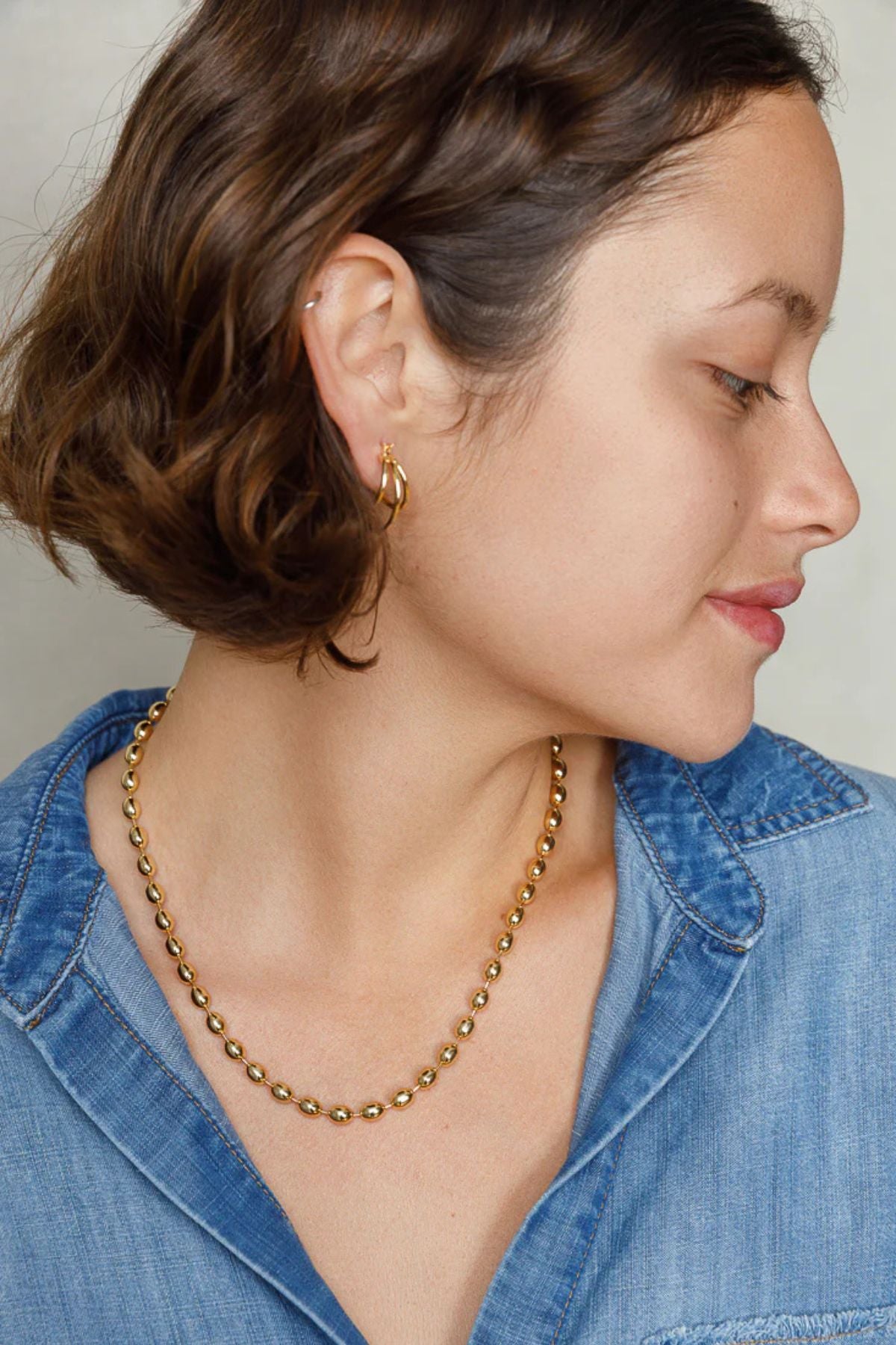 LimLim Accessories - Gold Ball Chain Necklace