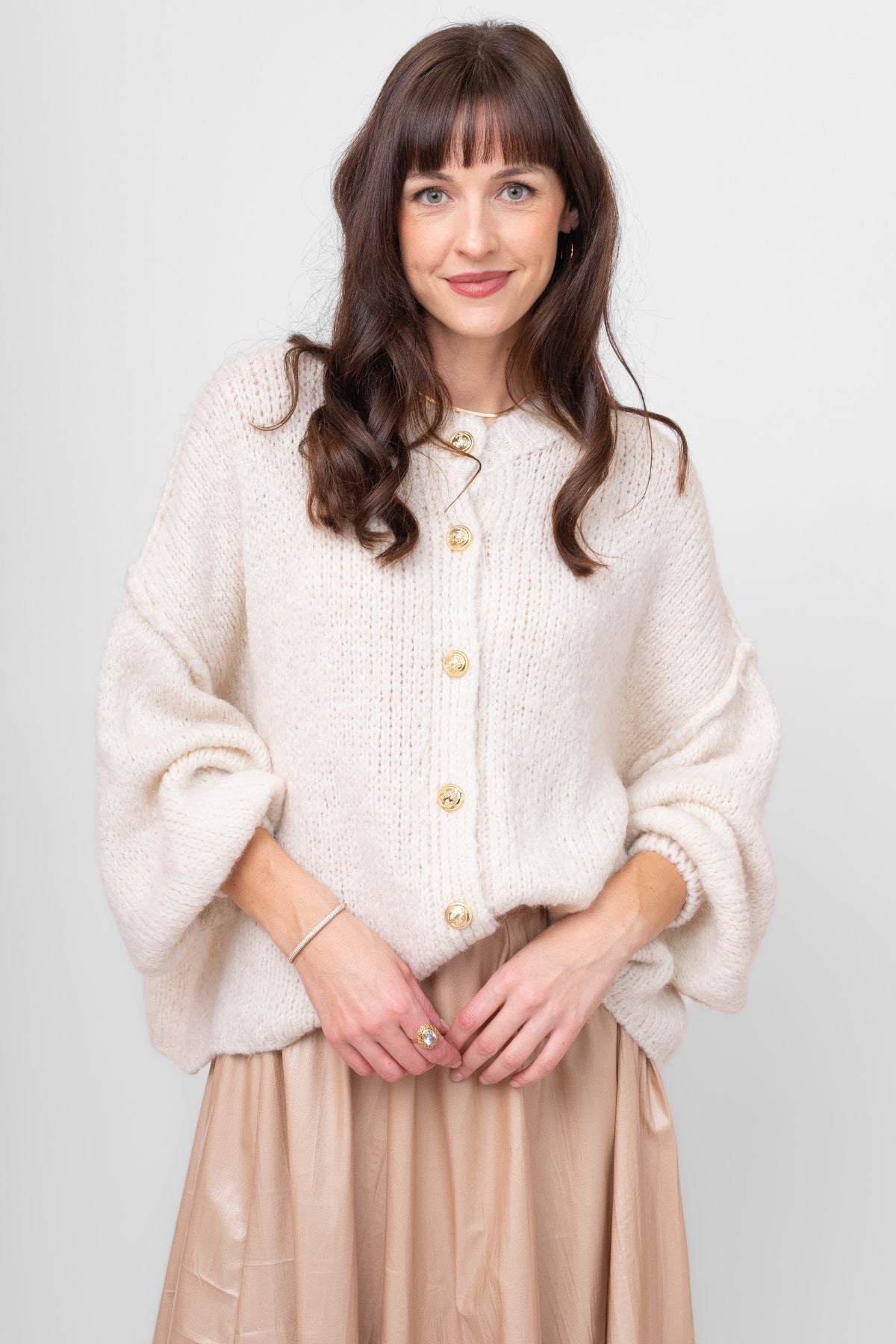 Me & Gee - Sweetheart Cardigan - Emerald