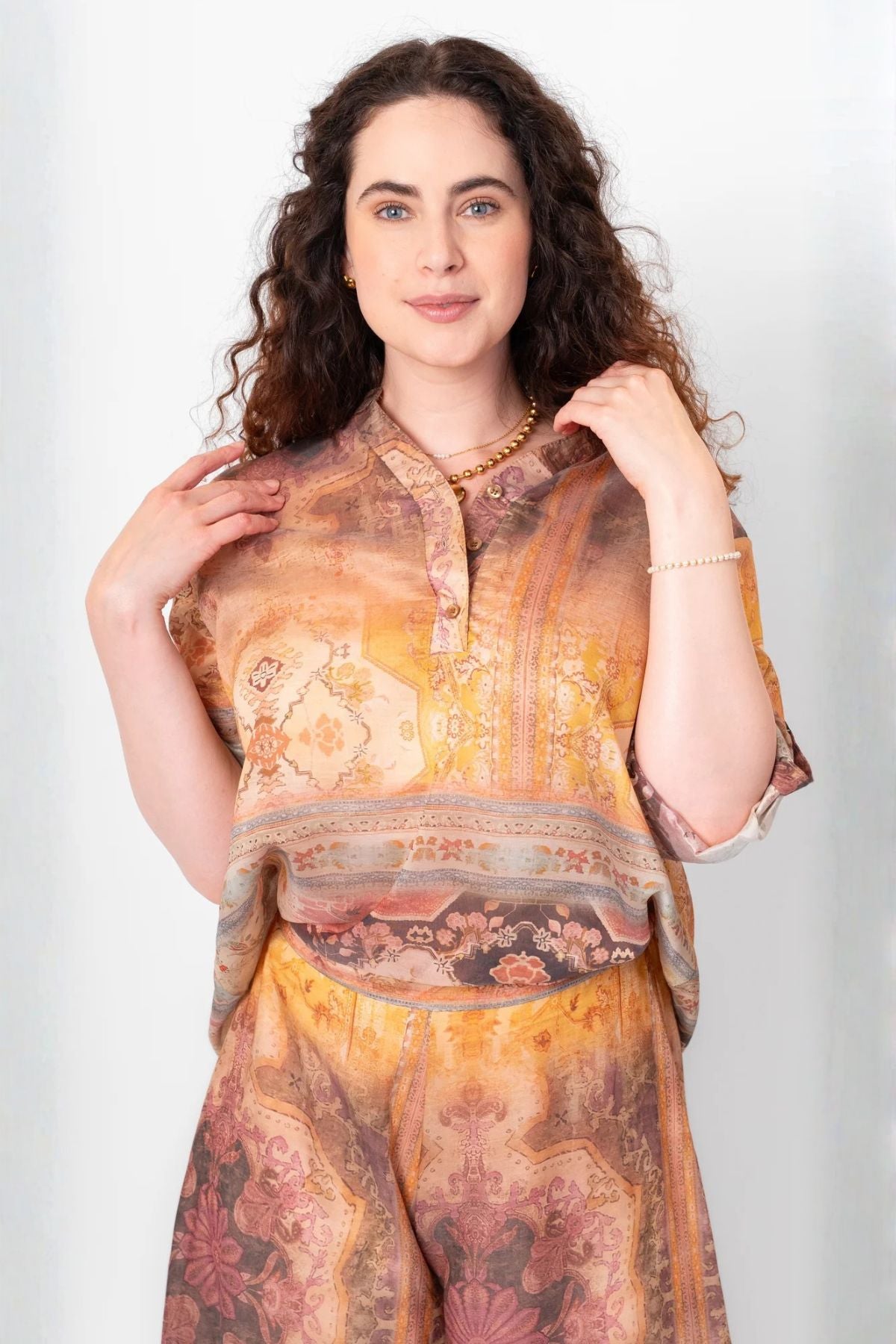 Me & Gee - Blouse - Cinnamon