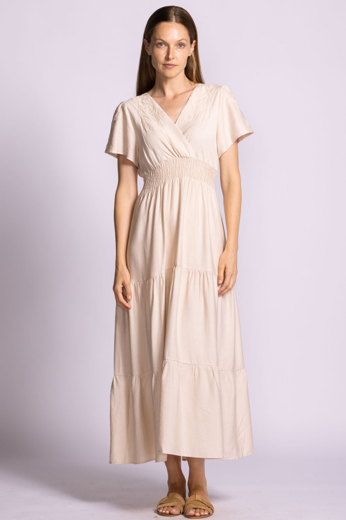 PInk Martini Irvine Dress Beige
