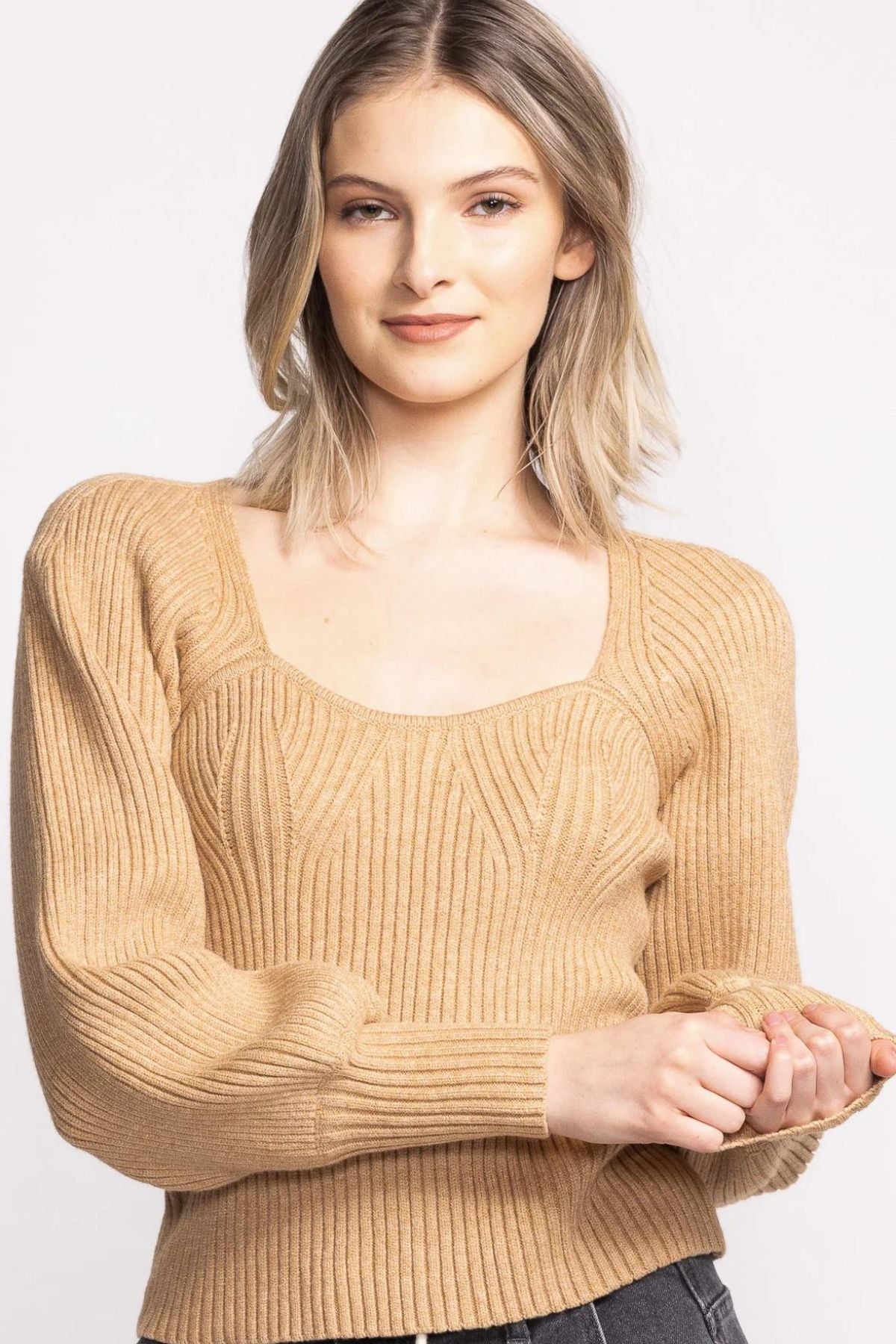 Pink Martini Elodie Sweater | Beige