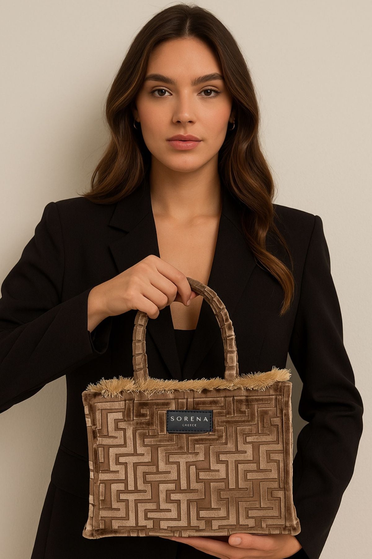 Sorena - Calisti Medium Tote Bag - Brown