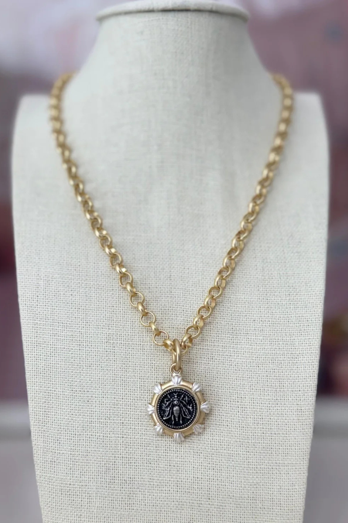 Valentine Rouge - Italian Bee Necklace