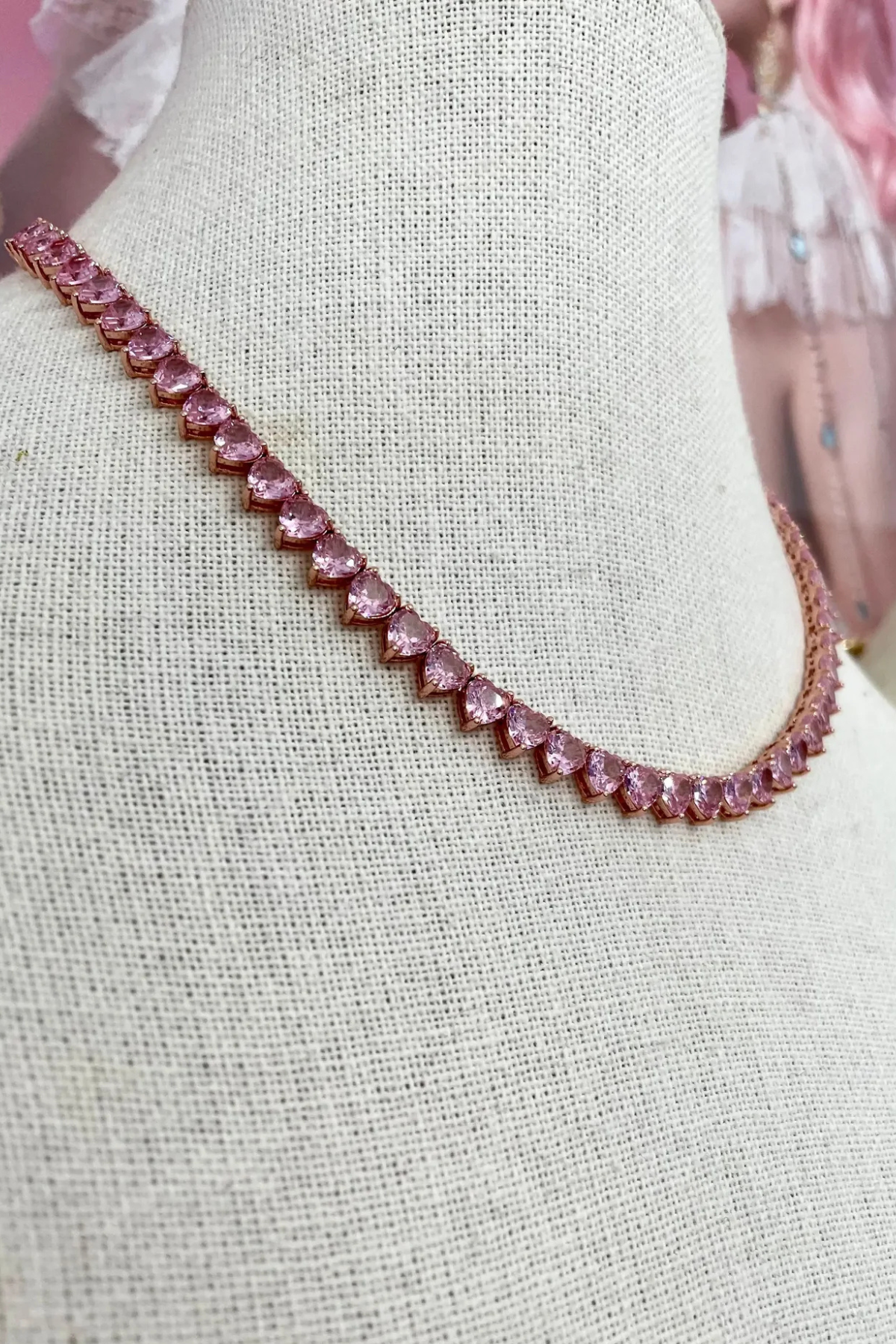 Valentine Rouge - Pink Sweet Seduction Necklace